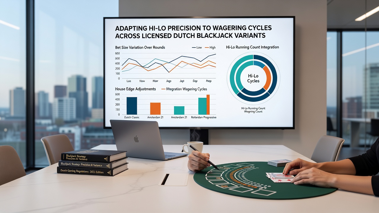 Grafiek die inzetcycli en Hi-Lo aanpassingen illustreert bij Nederlandse licentiehouders