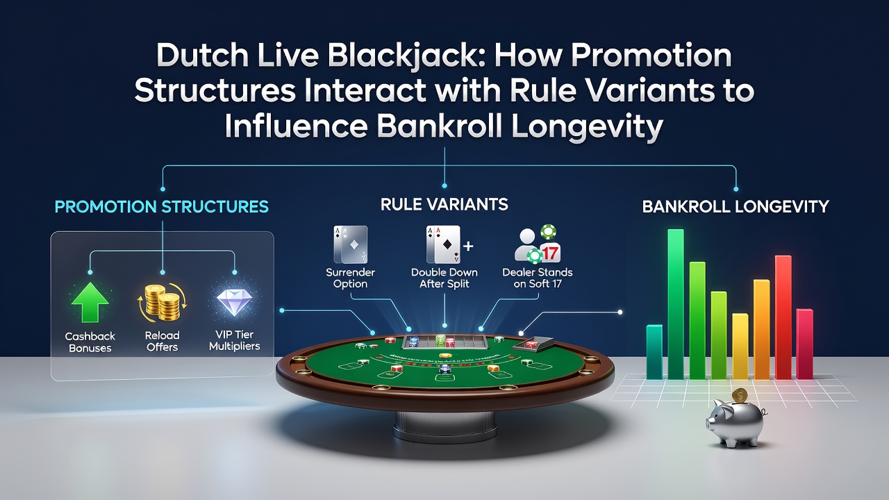 Nederlandse live blackjack tafel met dealer en spelers aan de virtuele tafel
