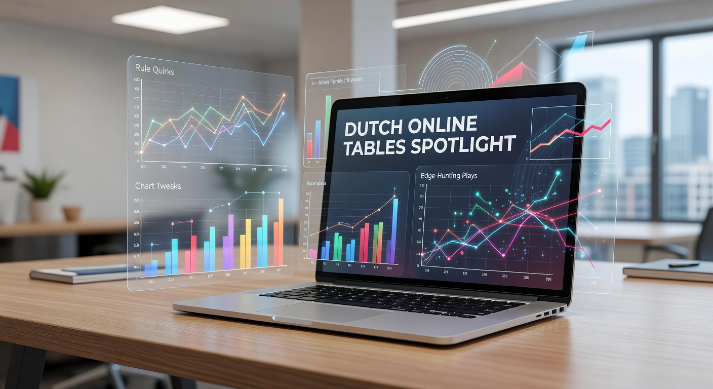 Strategiegrafiek voor Double Exposure Blackjack, aangepast voor Nederlandse online regels met kleurcodering voor hit, stand, double en split opties