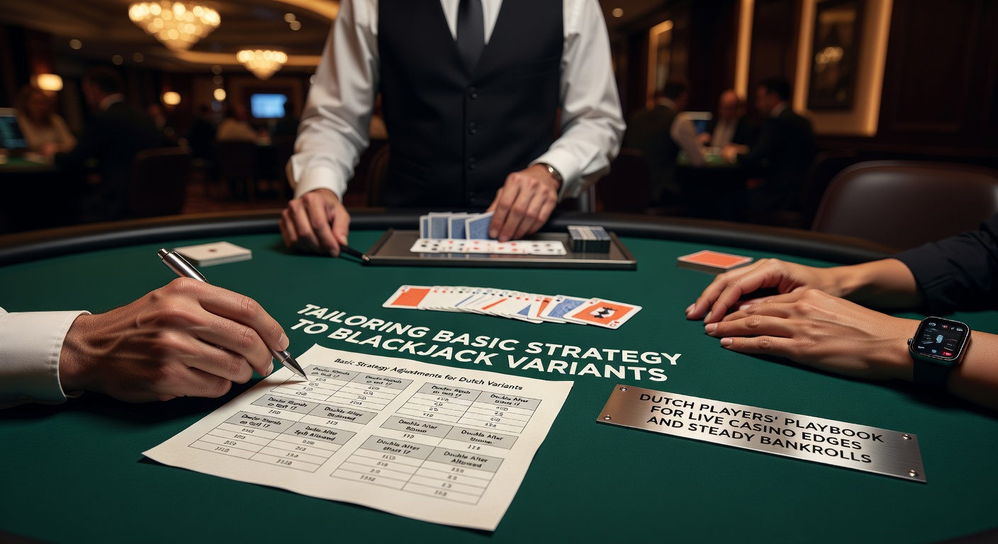 Blackjacktafel in een live casino met dealer en kaarten, typisch voor Nederlandse online platforms