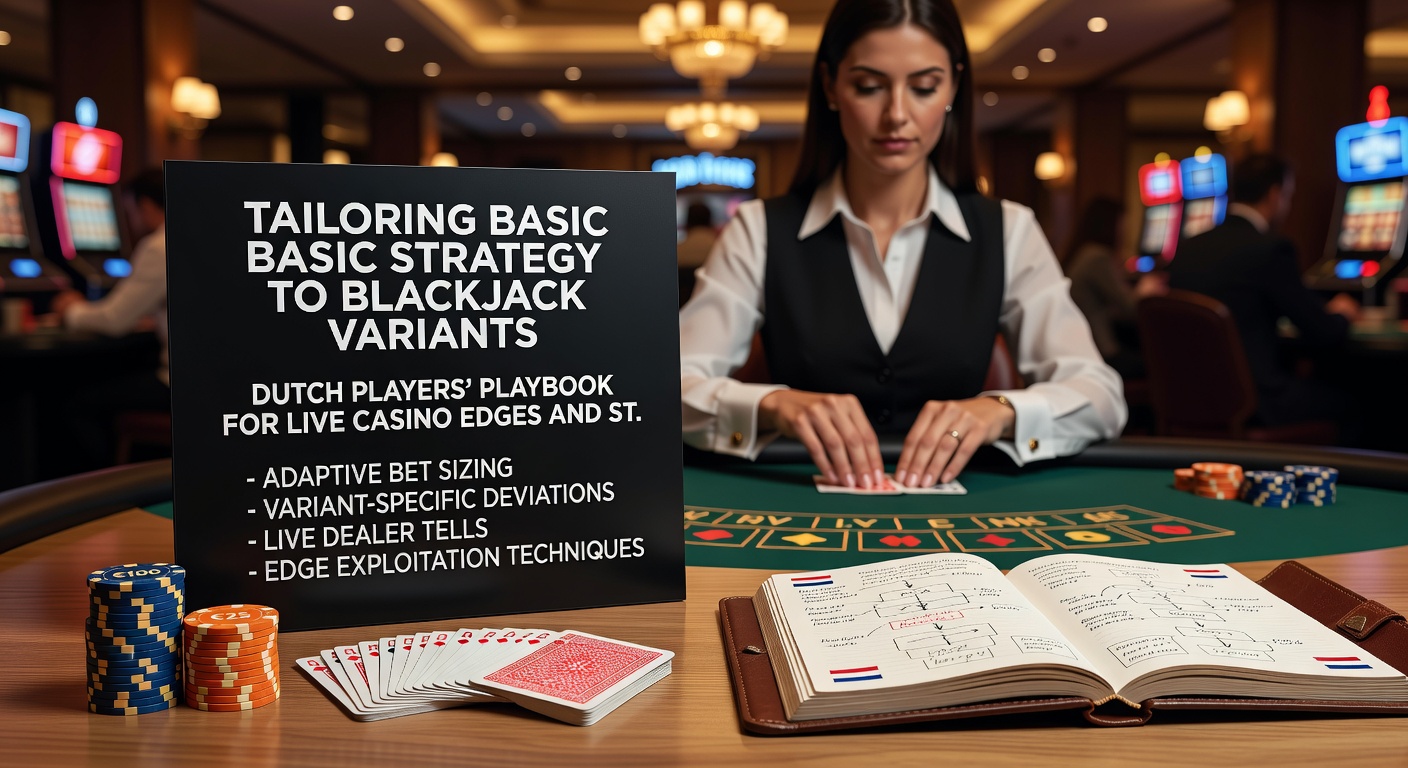 Grafiek met basisstrategietabellen voor verschillende blackjackvarianten, inclusief hit/stand zones