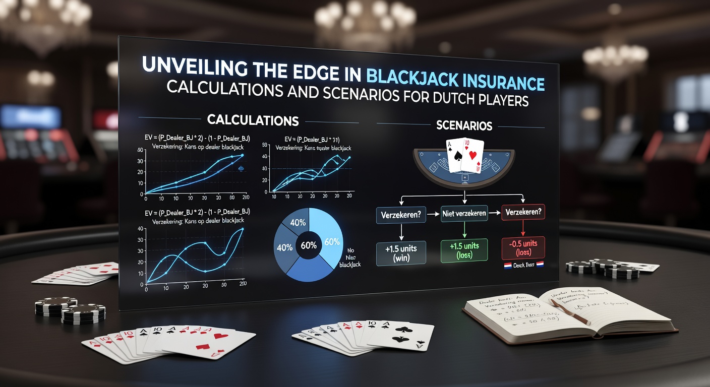 Een blackjacktafel met een dealer die een ace toont en spelers die insurance overwegen, typisch voor Nederlandse live casino's
